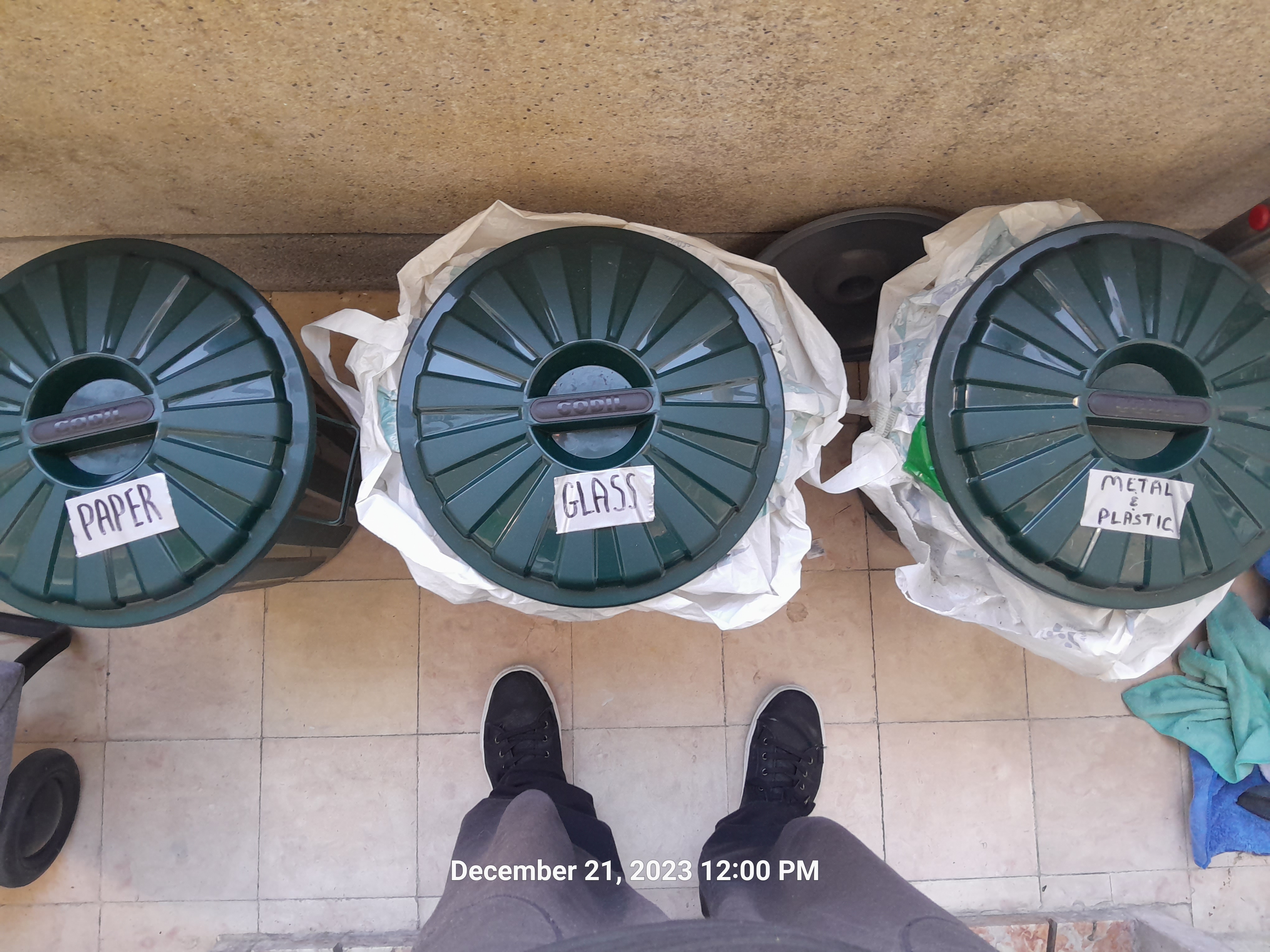 photo of bins
